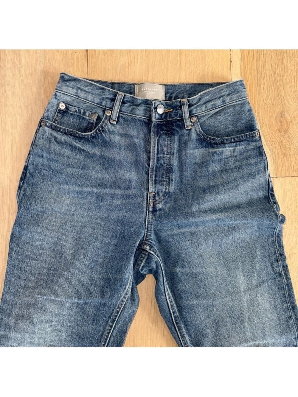 Everlane The 90’s Cheeky Jean Organic Cotton Jeans Size 25 - Picture 2 of 7